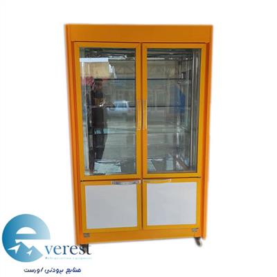 یخچال ایستاده چهار درب دو طرف نما